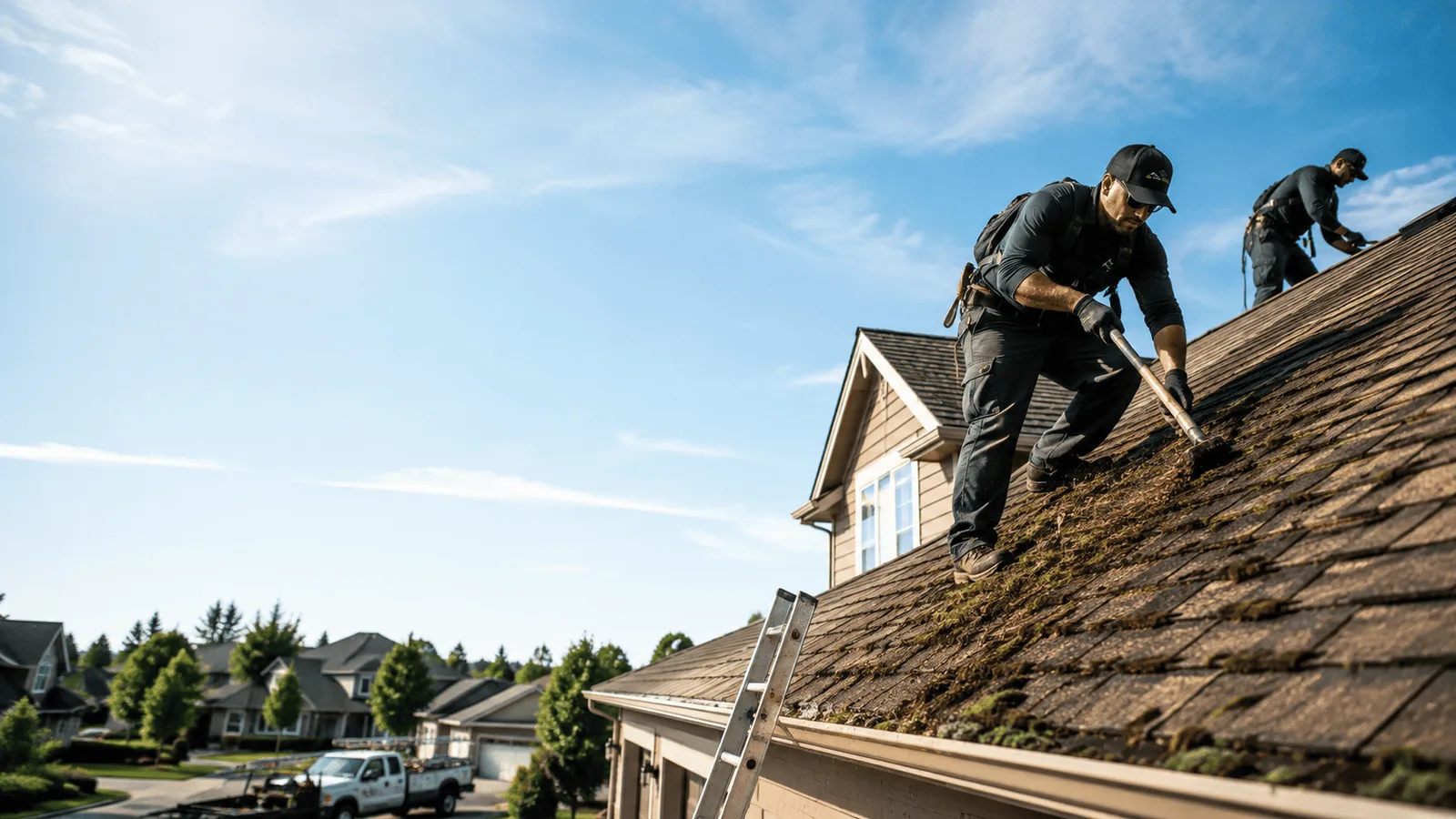 Roof Moss Removal in Wheaton, MN near me
